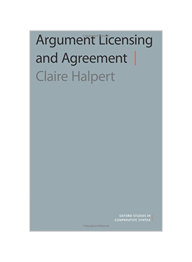 Argument Licensing and Agreement paperback english - 10-12-2015 