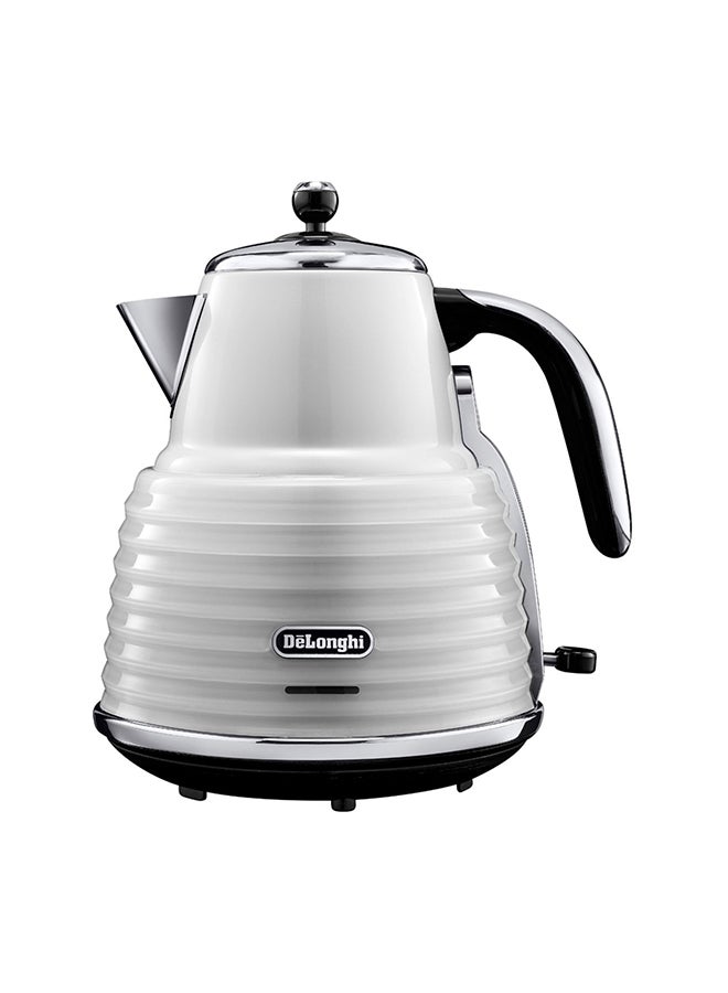 De'Longhi - Electric Kettle 1.5 L KBZ3001.WH White - Image 1