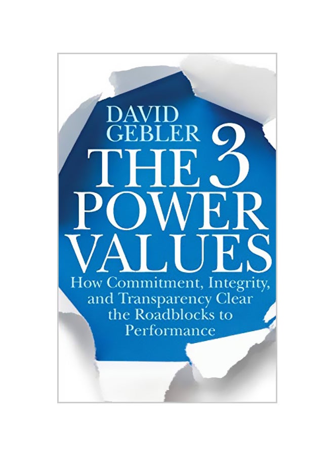 The Three Power Values Hardcover English by Gebler, David 