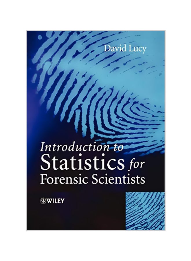 Intro Statistics for Forensic Scientists Paperback English by David Lucy