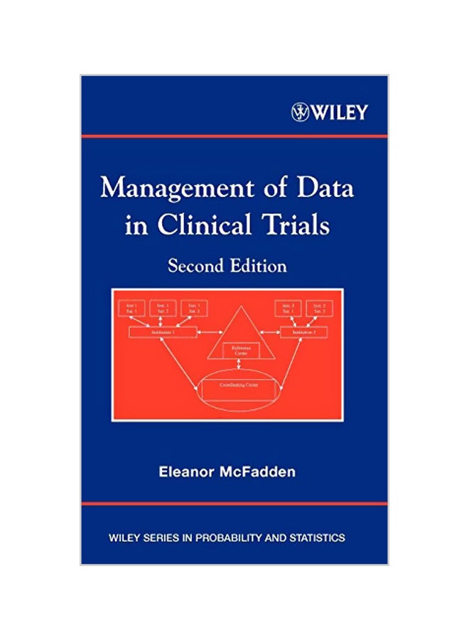 Management of Data in Clinical Trials Hardcover English by Eleanor McFadden