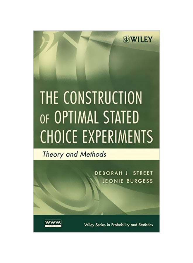Choice Experiments Hardcover English by Deborah J. Street