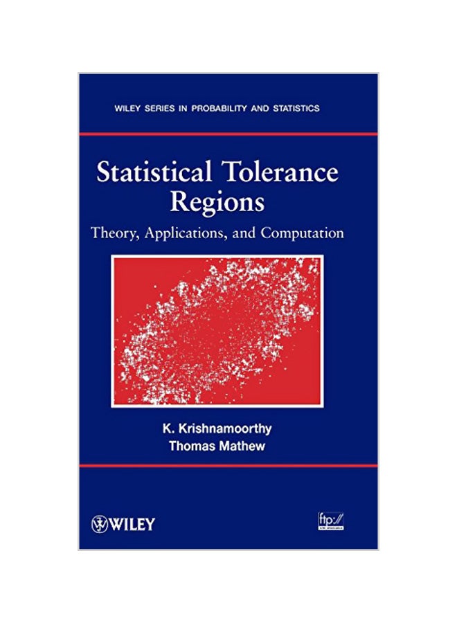 Statistical Tolerance Regions Hardcover English by Kalimuthu Krishnamoorthy 