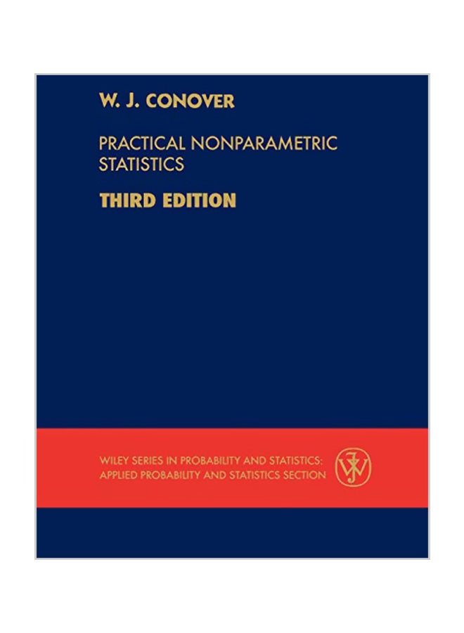 Practical Nonparametric Statistics Paperback English by W. J. Conover