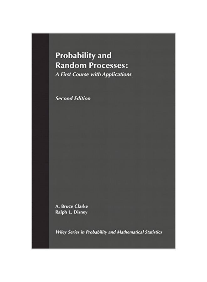 null - Probability and Random Processes: A First Course with Applications Paperback English by A. Bruce Clarke - Image 1