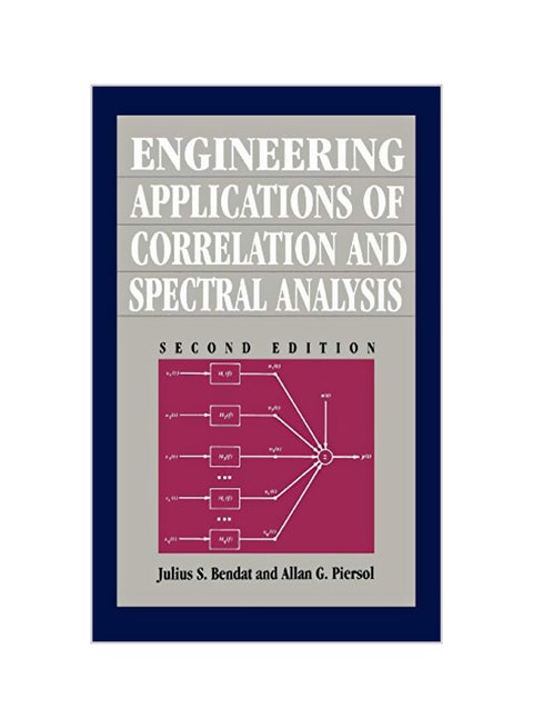 Engineering Applications Of Correlation And Spectral Analysis Hardcover English by Allan G. Piersol - 41498