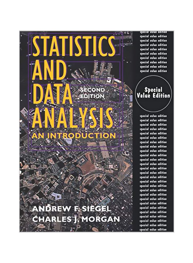 Statistics and Data Analysis: An Introduction Paperback English by Andrew F. Siegel 