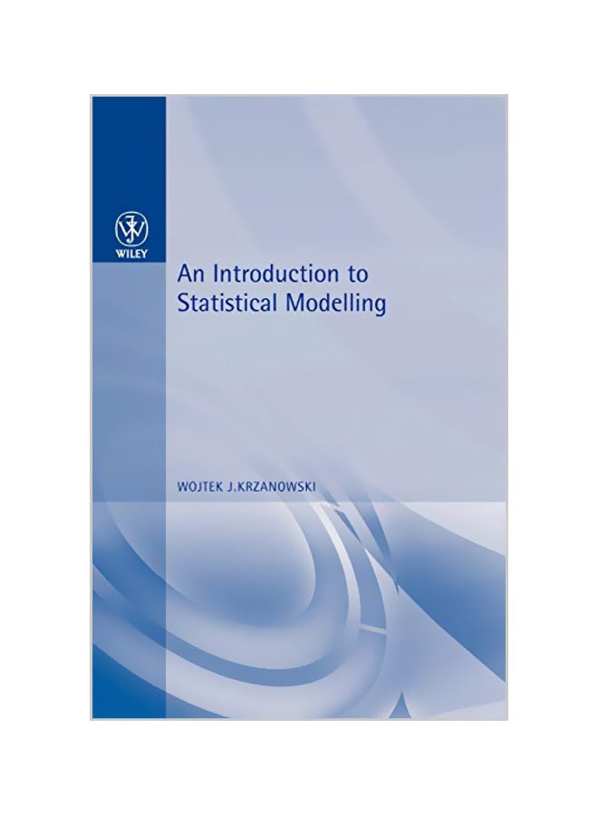 An Introduction To Statistical Modelling Paperback English by W. J. Krzanowski 