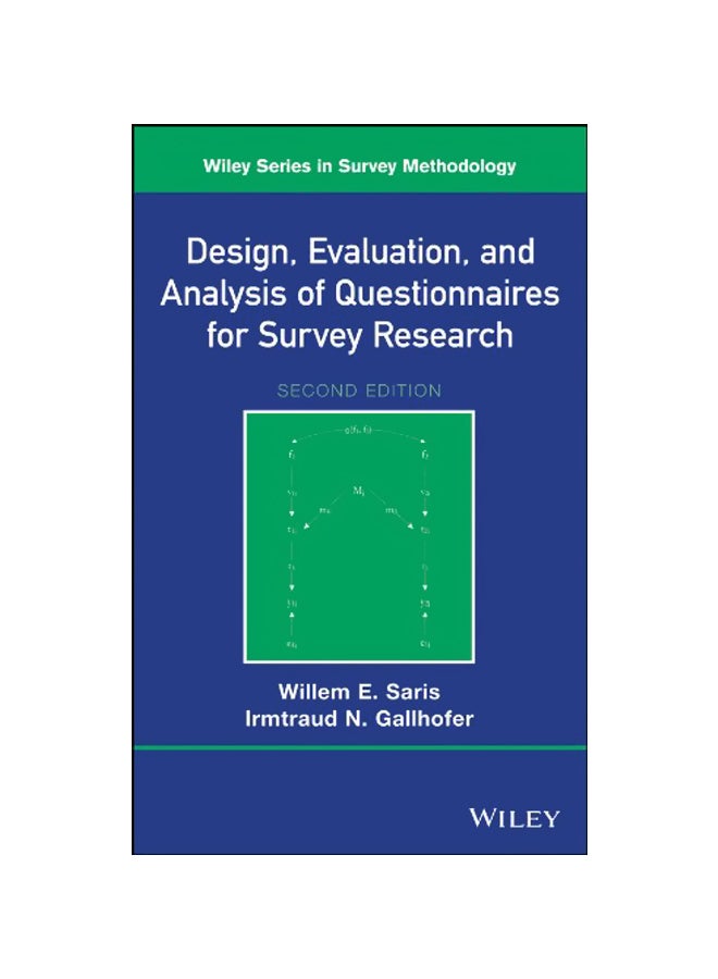 Design, Evaluation, and Analysis of Questionnaires for Survey Research Hardcover English by Willem E. Saris 