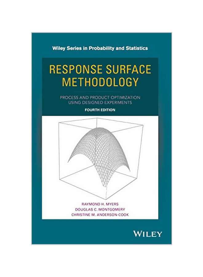 Response Surface Methodology: Process and Product Optimization Using Designed Experiments Hardcover English by Raymond H. Myers