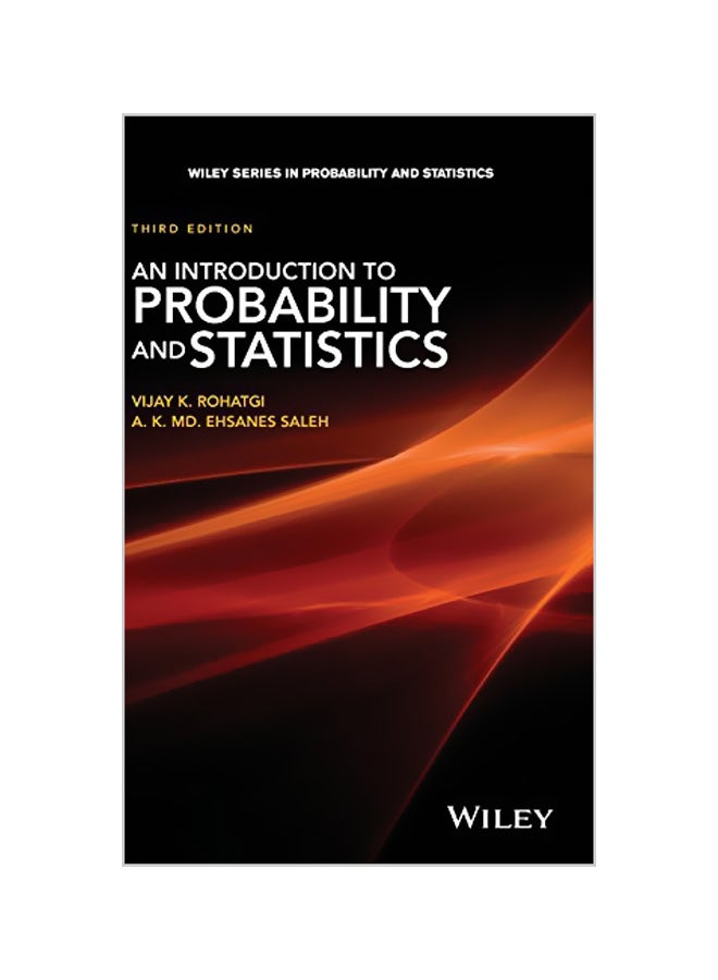 An Introduction To Probability And Statistics: Wiley Series In Probability And Statistics hardcover english - 42255 