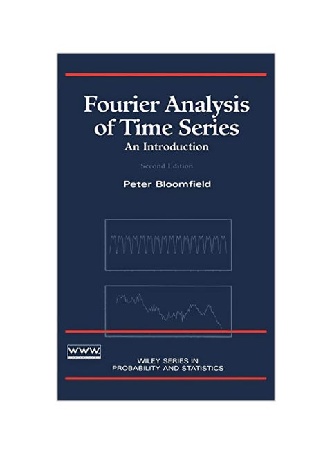 Fourier Analysis of Time Series: An Introduction Hardcover English by Peter Bloomfield