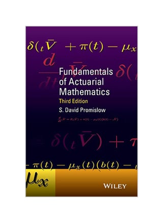 Fundamentals of Actuarial Mathematics 3 Hardcover English by S. David Promislow - v1562156661/N27208456A_1