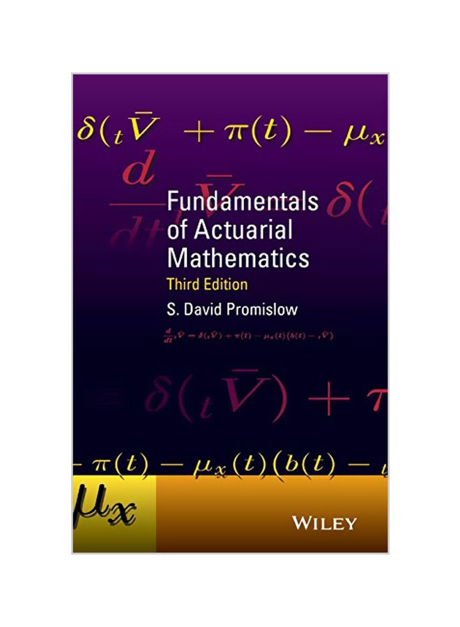 Fundamentals of Actuarial Mathematics 3 Hardcover English by S. David Promislow 