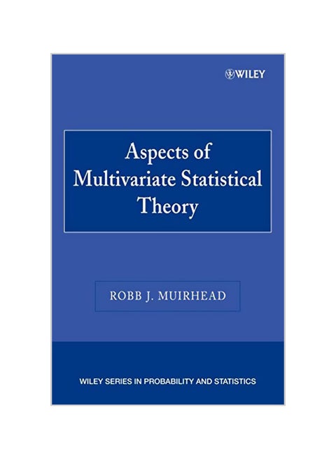 Aspects Multivariate Statistic Theory P Paperback English by Robb J. Muirhead
