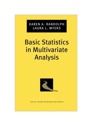 Basic Statistics In Multivariate Analysis Paperback English by Karen a. Randolph - v1562156679/N27208556A_1