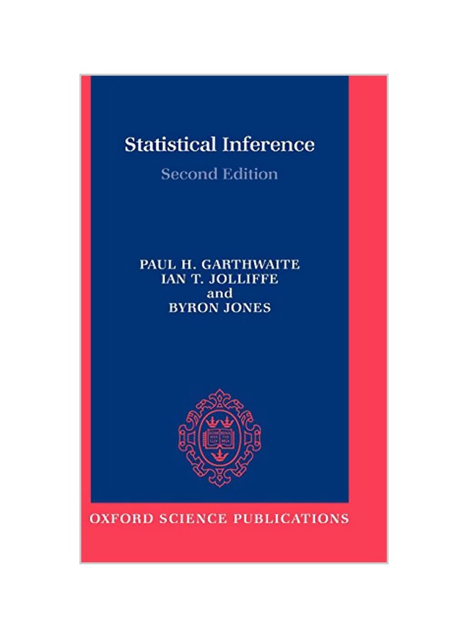 Statistical Inference Hardcover English by Paul H. Garthwaite