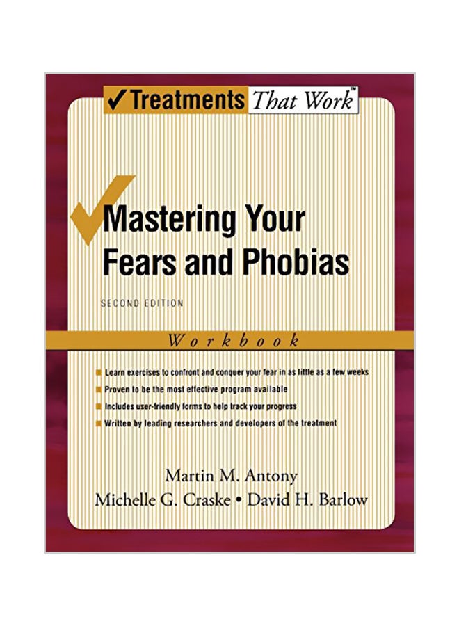 Mastering Your Fears And Phobias: Workbook paperback english - 38981 