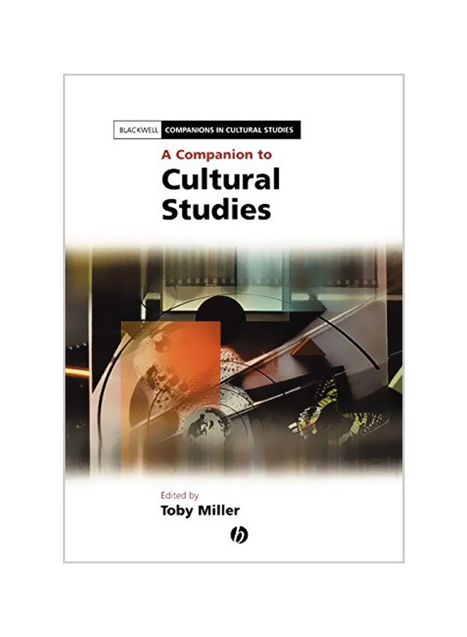 A Companion to Cultural Studies Paperback English by Toby Miller