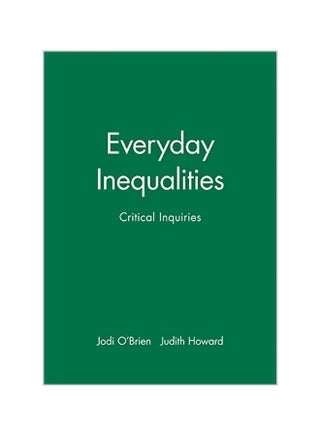 Everyday Inequalities Hardcover English by Jodi O'Brien - v1562156983/N27209717A_1