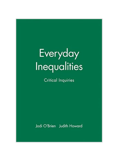 Everyday Inequalities Hardcover English by Jodi O'Brien