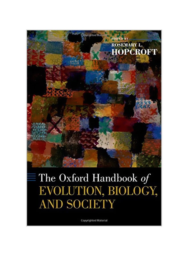 Oxford Handbook Of Evolution, Biology, And Society Hardcover English by Rosemary Hopcroft 