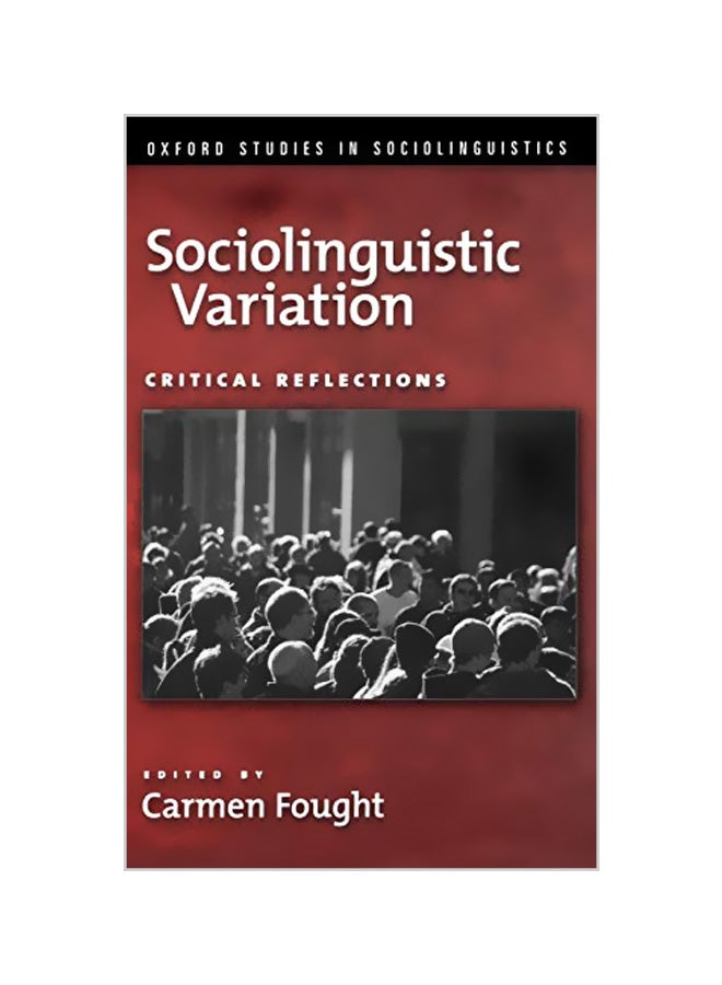 Sociolinguistic Variation: Critical Reflections Hardcover English by Ronald K. S. Macaulay