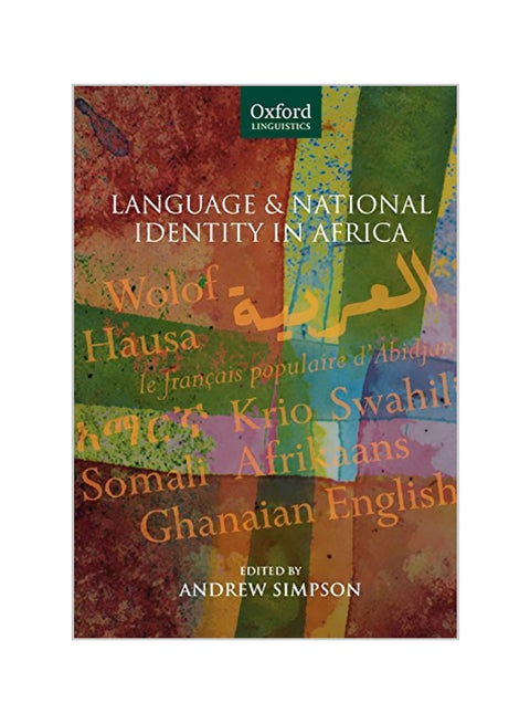 Language and National Identity in Africa Paperback English by Andrew Simpson