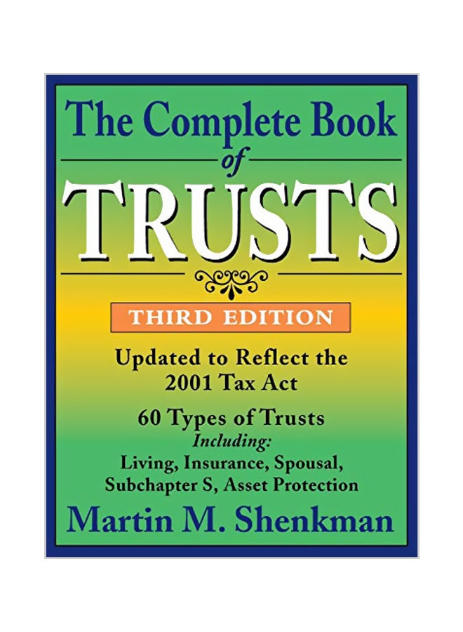 The Complete Book of Trusts Paperback English by Martin M. Shenkman 