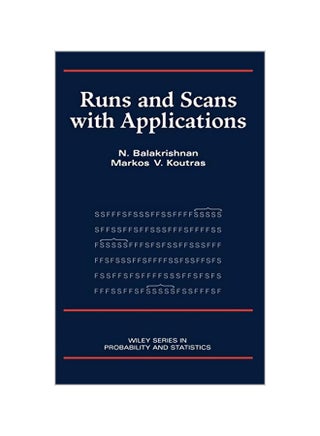 Runs and Scans with Applications Hardcover English by N. Balakrishnan - v1562157812/N27210985A_1