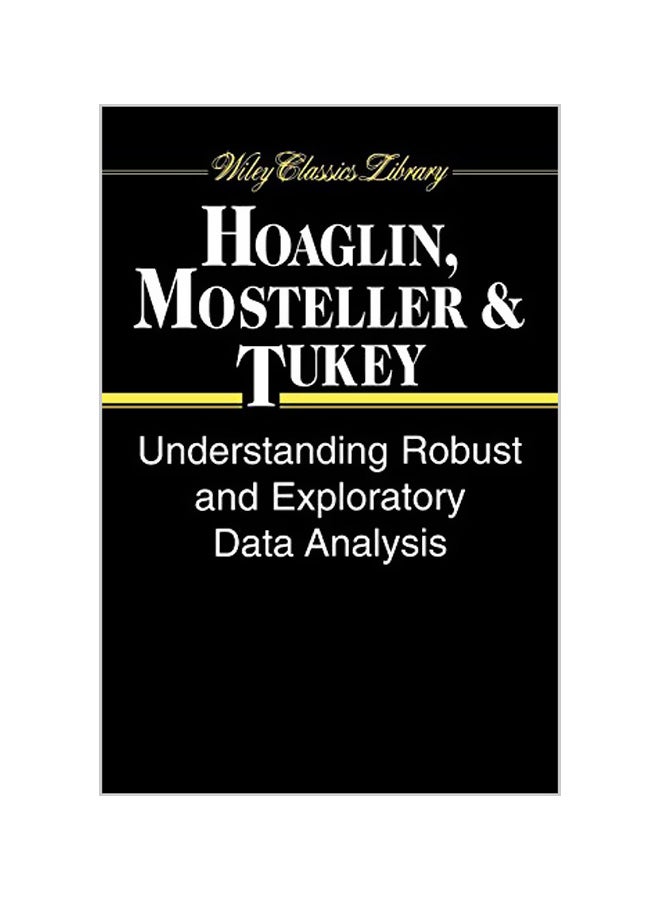 Understanding Robust and Exploratory Data Analysis Paperback English by David C. Hoaglin 