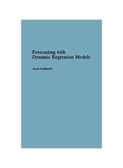Forecasting with Dynamic Regression Models Hardcover English by Alan Pankratz