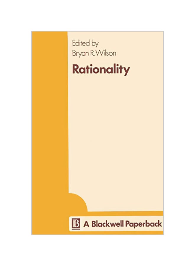 Rationality Paperback English by Bryan Wilson 