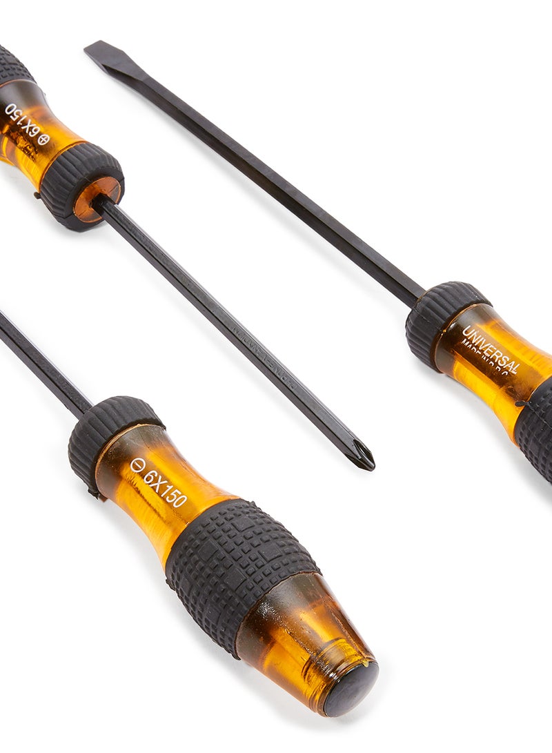 UNIVERSAL 5-Piece Go Through Screwdriver Set Multicolour - Image 2