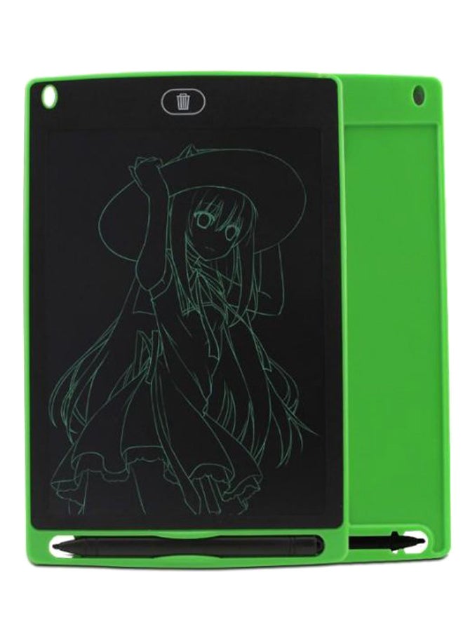 8.5 Inch LCD Liquid Crystal Hand Writing Board Green 140grams