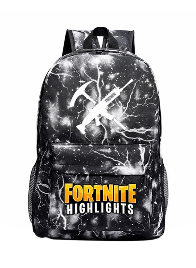 FORTNITE Game Cool Teenager Shoulder Backpack Grey 