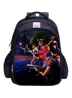 FORTNITE Waterproof Cartoon Teenager Ultralight Backpack Black 