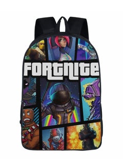 FORTNITE Cartoon Double Shoulder Backpack Multicolour 