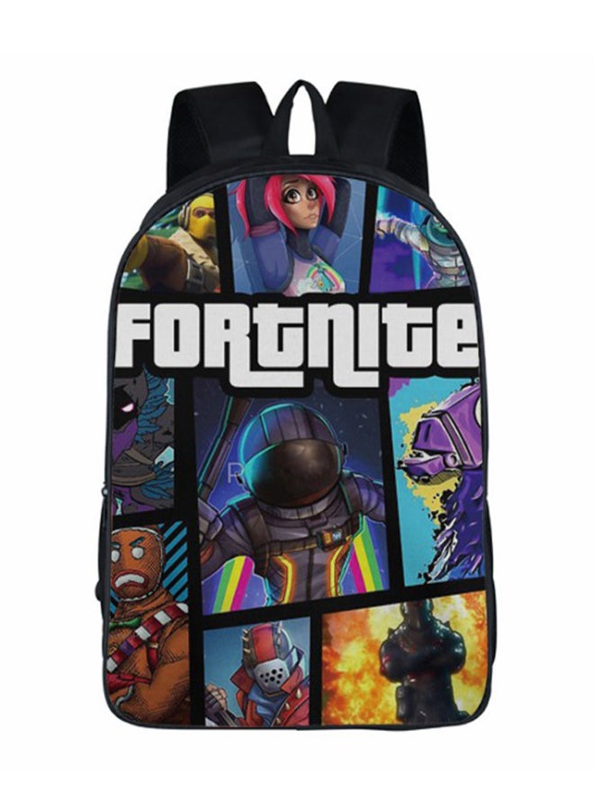 FORTNITE - Cartoon Double Shoulder Backpack Multicolour - Image 1