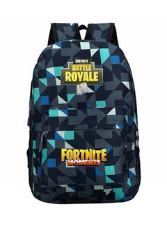 FORTNITE Vintage Zipper Lunch Double Shoulder Backpack Multicolour 