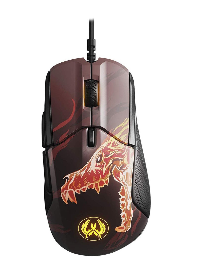 steelseries - Rival 310 Csgo Howl Edition Wired Gaming Mouse Brown - Image 1