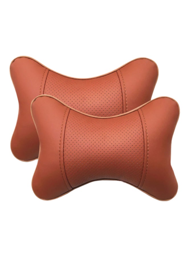 2-Piece Car Neck Pillow Cushion Set