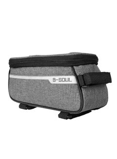 B-SOUL Bicycle Front Frame Bag With Headphone Hole 