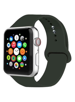 Replacement Band For Apple Watch Series 1/2/3/4 Dark Olive - v1562172307/N27233074A_1
