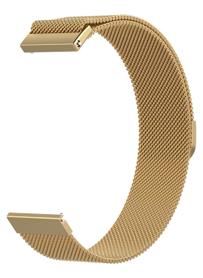 Smartwatch Replacement Band For Samsung Galaxy Watch 46mm Gold - Image 1