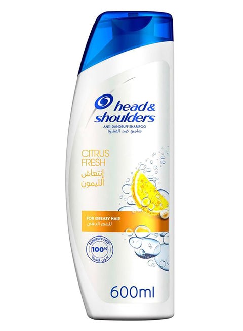 Citrus Fresh Anti-Dandruff Shampoo 600ml