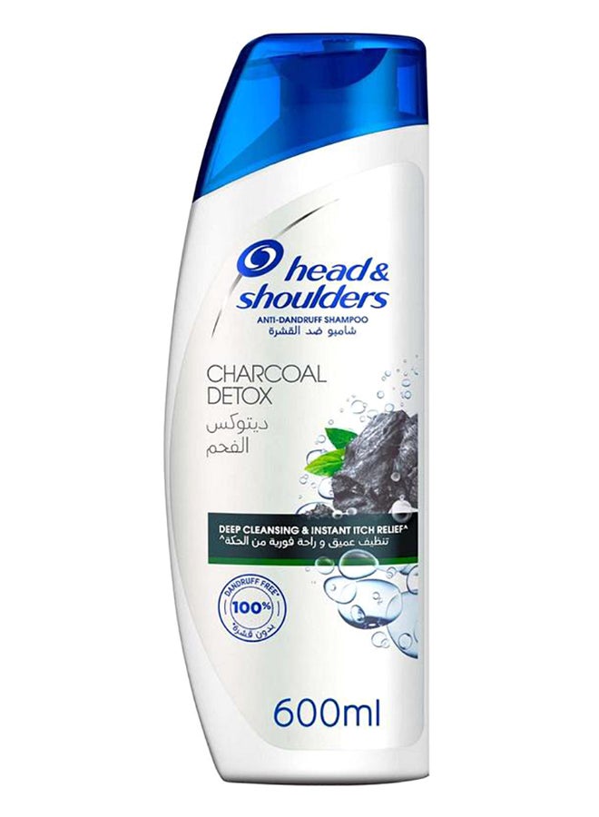 Head & Shoulders Charcoal Detox Anti-Dandruff Shampoo 600ml 
