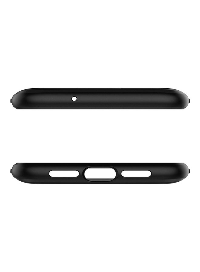 Spigen - Rugged Armor Snap Case Cover For OnePlus 7 Matte Black - Image 1