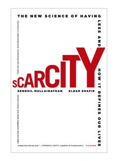 Scarcity Paperback Spanish by Sendhil Mullainathan - 4/Nov/2014 - v1562227649/N26861785A_1