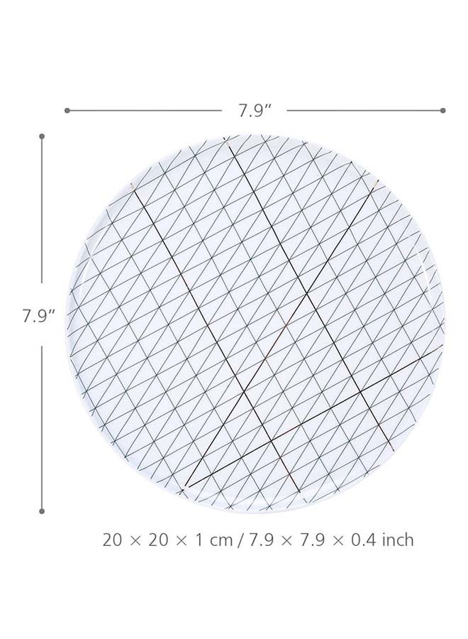 توراتس طبق تقديم أبيض - Image 5